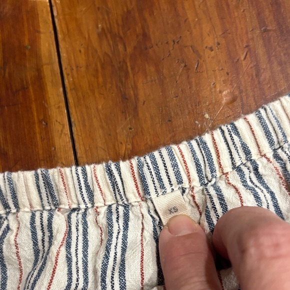 Striped Short Sleeve Pajama Set - Picture 2 of 4